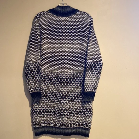 ETHYL clothing NWT Cardigan gray button down size Large - Picture 6 of 9